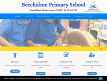 Tablet Screenshot of beecholme.com